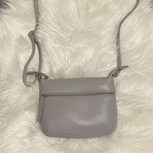 Charming Charlie Grey Crossbody Purse